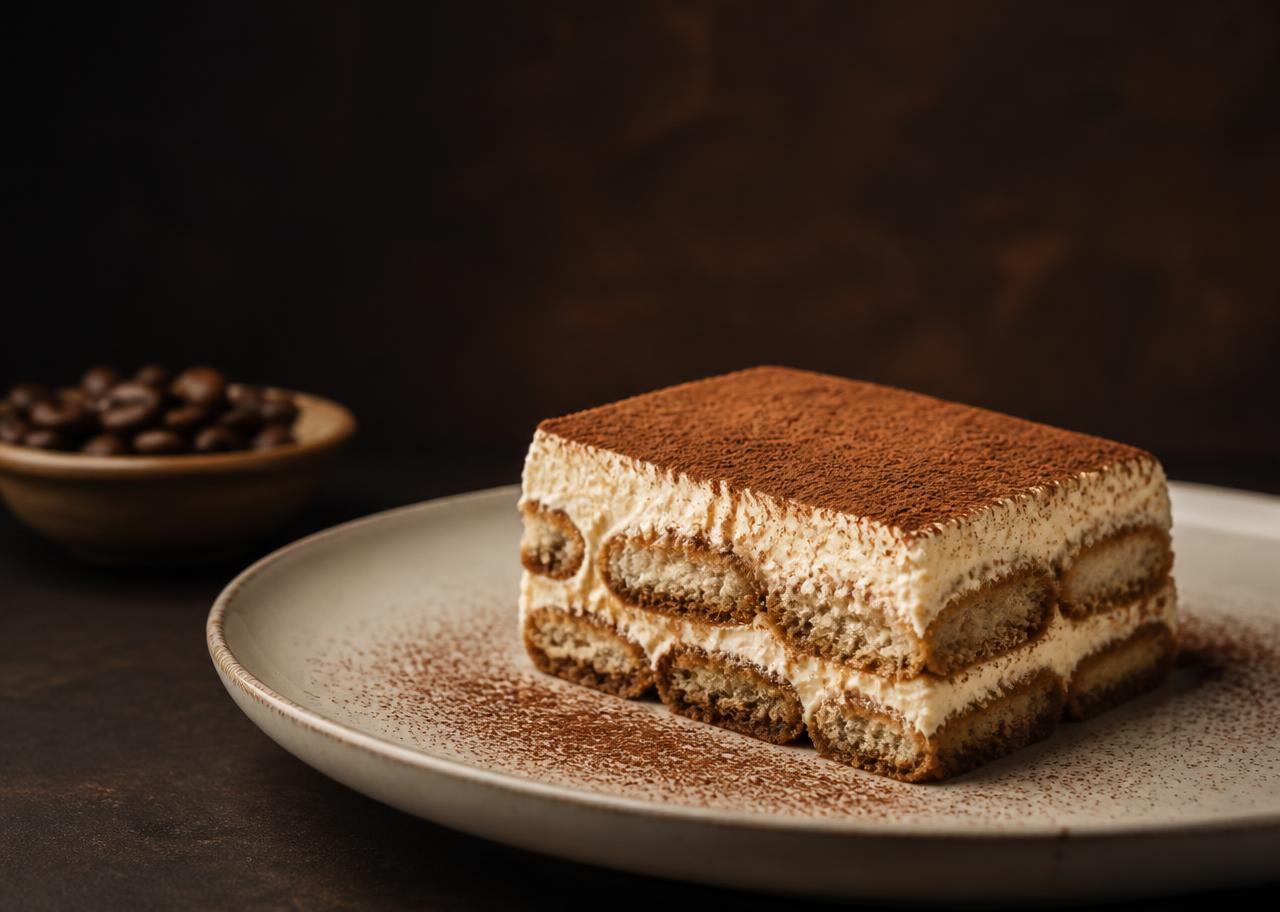 Tiramisú de la casa